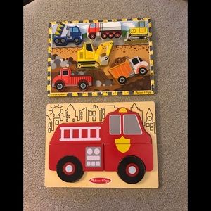 Melissa & Doug Wooden Puzzles